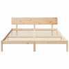 Luonnollinen sängyn runko päätyllä Amarioarei 6FT Super King