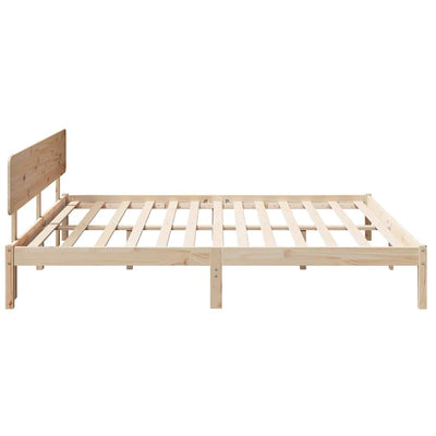 Sängyn runko päätyllä Luonnollinen 6FT Super King Size