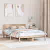 Sängyn runko päätyllä Luonnollinen 5FT King Size
