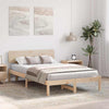 Sängyn runko päätyllä Luonnollinen 4FT6 Double