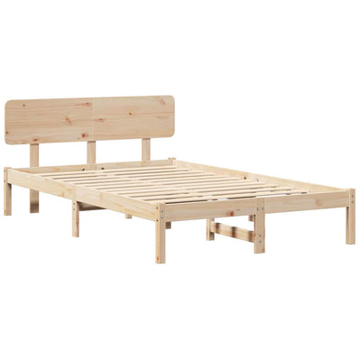Sängyn runko päätyllä Luonnollinen 4FT6 Double