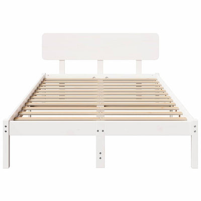 Sängyn runko päätyllä Valkoinen 4FT Small Double