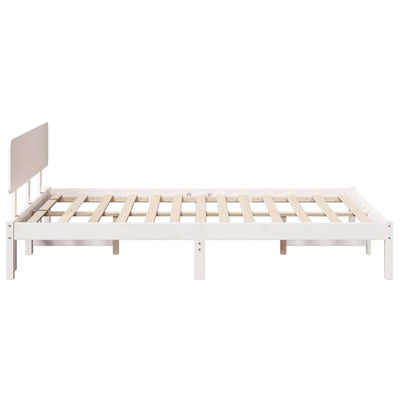Sängyn runko päätyllä Valkoinen 4FT Small Double