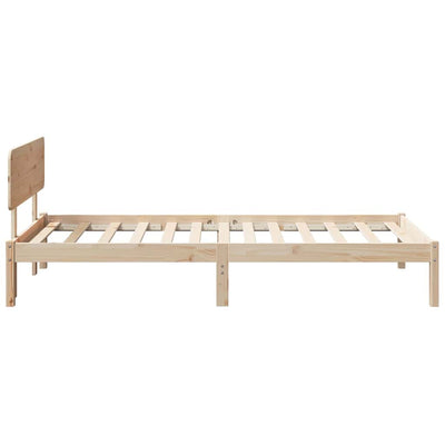 Sängyn runko päätyllä Luonnollinen 3FT Single