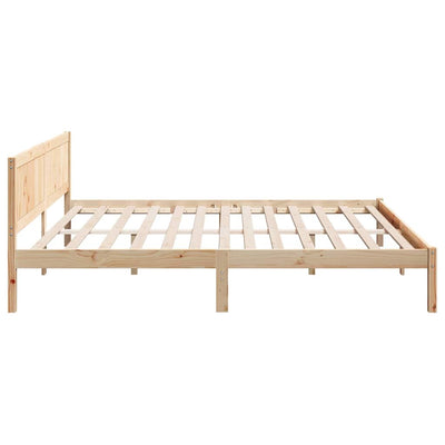 Sängyn runko Ruskea 6FT Super King Size Täysi Mänty