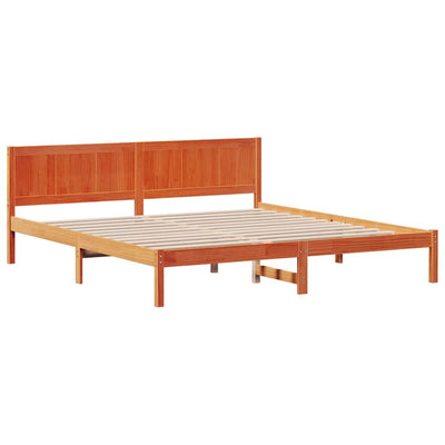 Sängyn runko Ruskea 6FT Super King Size Täysi Mänty