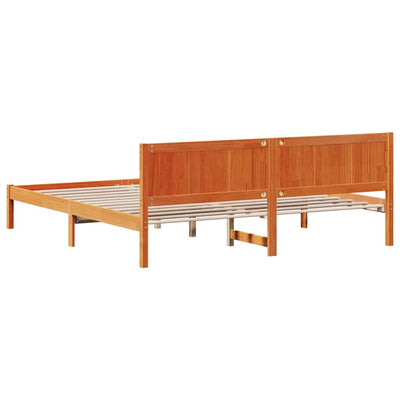 Sängyn runko Ruskea 6FT Super King Size Täysi Mänty