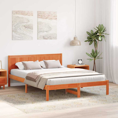 Sängyn runko Ruskea 5FT King Size Täysi Mänty