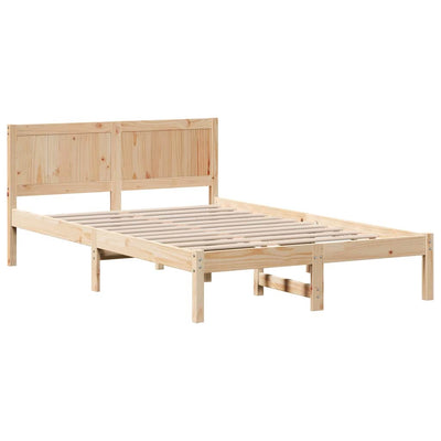 Sängyn runko Ruskea 4FT6 Double Täysi Mänty