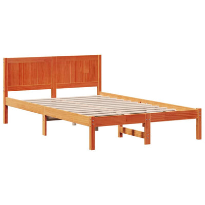Sängyn runko Ruskea 4FT Small Double Täysi Mänty