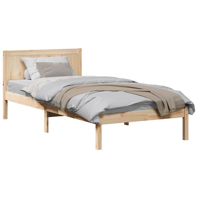 Sängyn runko Ruskea 2FT6 Small Single Täysi Mänty