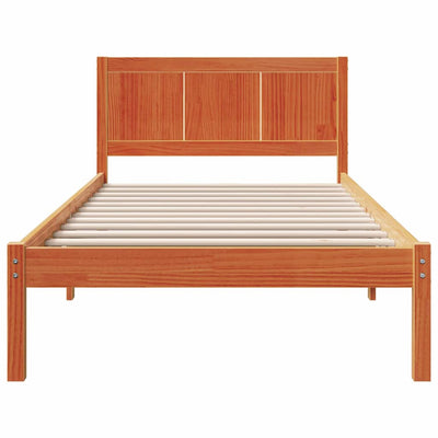 Sängyn runko Ruskea 2FT6 Small Single Täysi Mänty