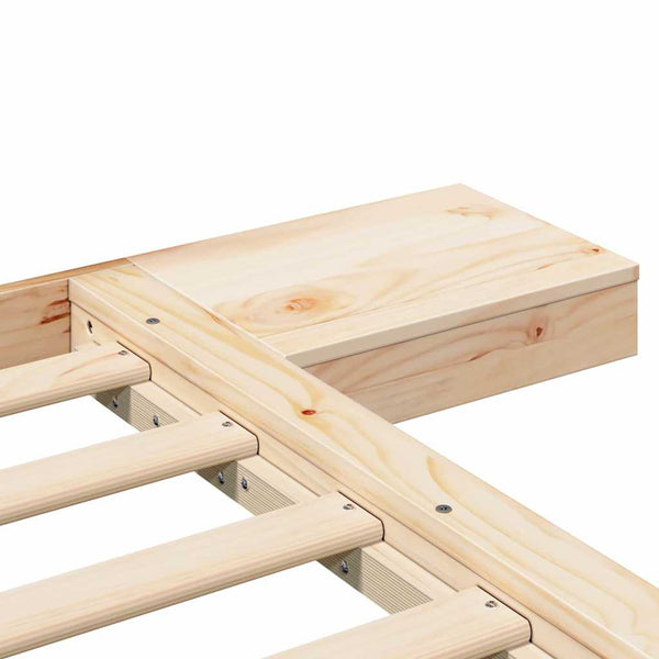 Sängyn runko Ruskea 6FT Super King Size Puu