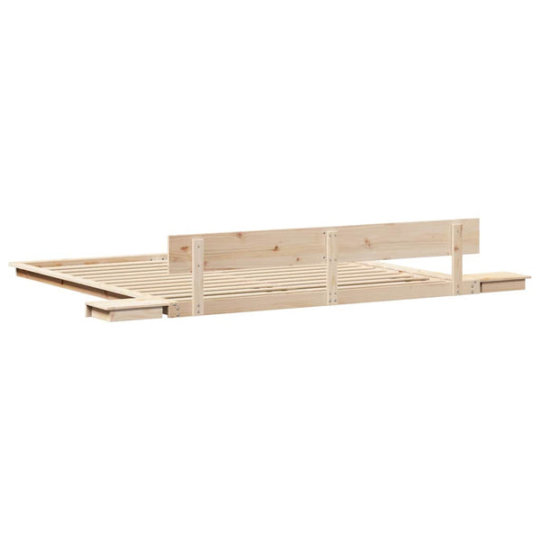 Sängyn runko Ruskea 6FT Super King Size Puu