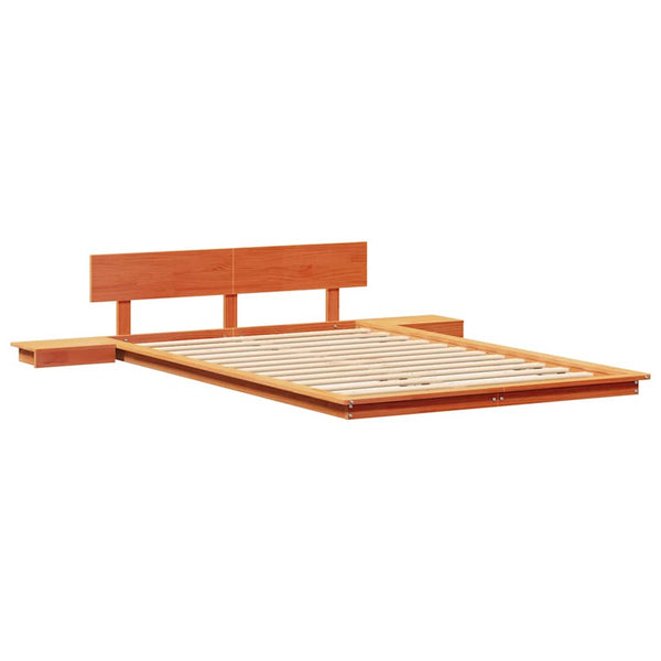 Sängyn runko Ruskea 4FT6 Double Puu