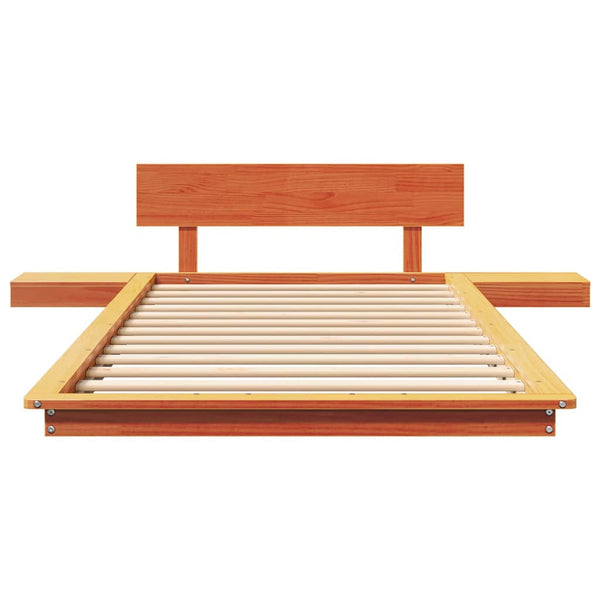 3FT Single sängyn runko puuta ruskeana