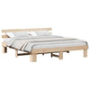 Luonnollinen 6FT Super King Size Massiivinen mänty sängyn runko