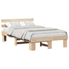 Sängyn runko 4FT6 Double Massiivinen mänty Luonnollinen