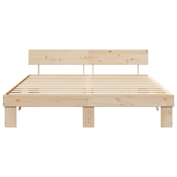 Massiivinen mänty 6FT Super King Size Luonnollinen sängyn runko