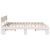 Valkoinen sängyn runko Massiivinen mänty Super King Size 6FT