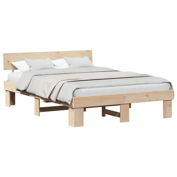 Sängyn runko, 5FT King Size luonnollinen massiivinen mänty