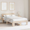 Luonnollinen 140 x 190 cm sängyn runko Massiivinen mänty