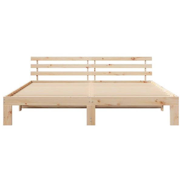 Sängyn runko Massiivinen mänty 6FT Super King Size Luonnollinen