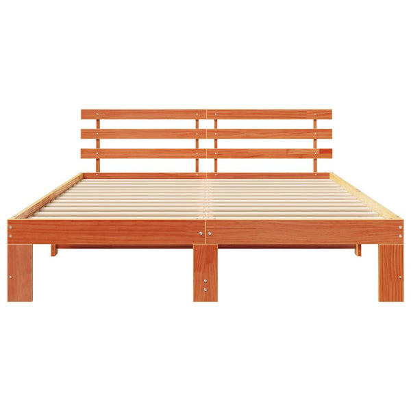 Vaha 5FT King Size sängyn runko massiivinen mänty ruskea