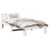 Massiivinen mänty sängyn runko 2FT6 Small Single Valkoinen