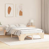 Sängyn runko Massiivinen mänty 140 x 190 cm Luonnollinen
