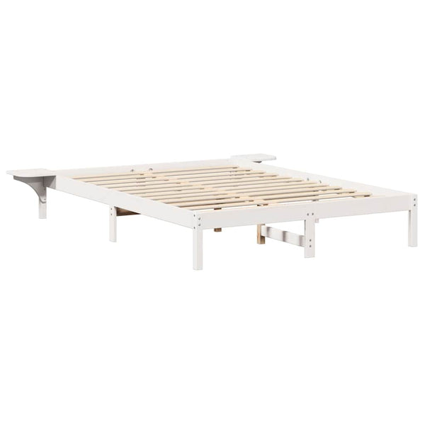 Massiivinen mänty sängyn runko 5FT King Size valkoisena