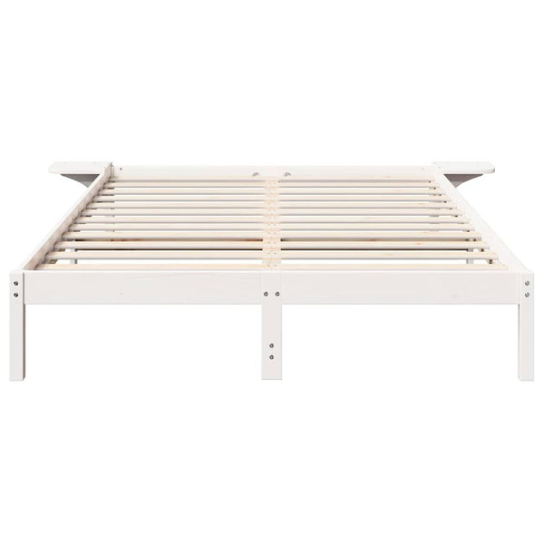 Massiivinen mänty sängyn runko 5FT King Size valkoisena