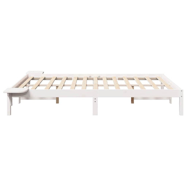 Massiivinen mänty sängyn runko 5FT King Size valkoisena