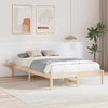 Luonnollinen 4FT Small Double Sängyn runko Massiivinen mänty