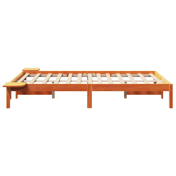 Massiivinen mänty sängyn runko vaha ruskea 4FT Small Double