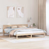 Luonnollinen sängyn runko 6FT Super King Size Massiivinen mänty