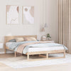 Luonnollinen sängyn runko 160 x 200 cm Massiivinen mänty