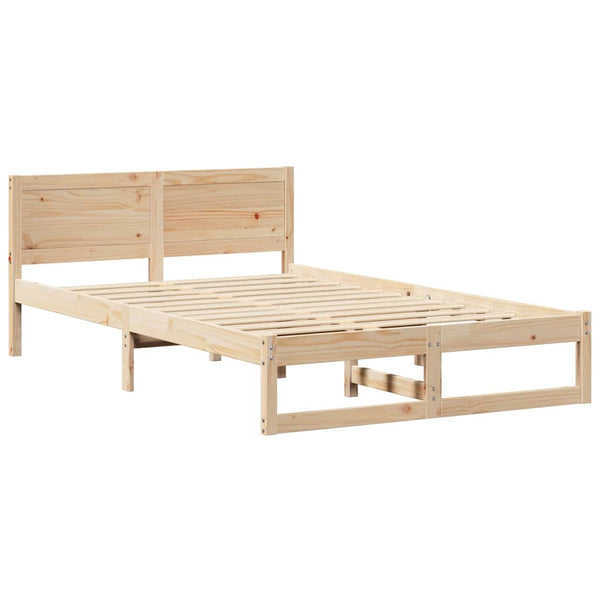 Massiivinen mänty Sängyn runko Luonnollinen 4FT Small Double