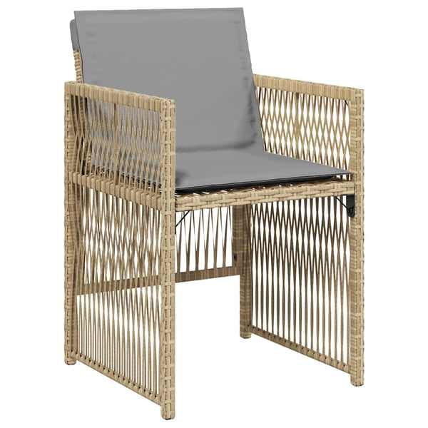 Piharuokailu setti 5 kpl Beige Jauhemaalattu Teräs
