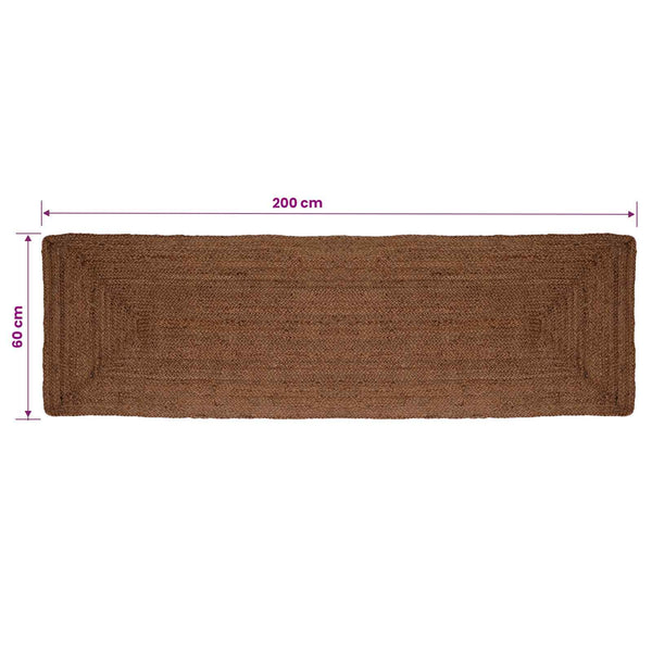 Alue Matto Harmaa 60 x 200 cm Juutti
