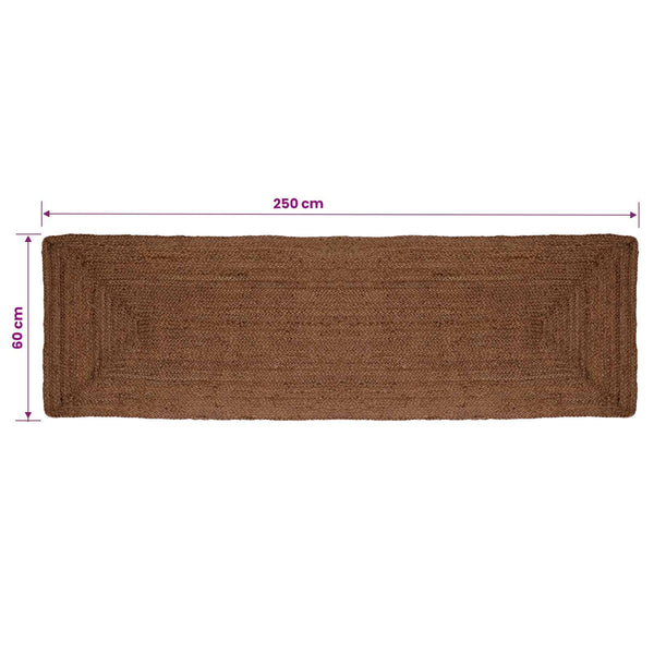 Alue Matto Harmaa 60 x 250 cm Juutti