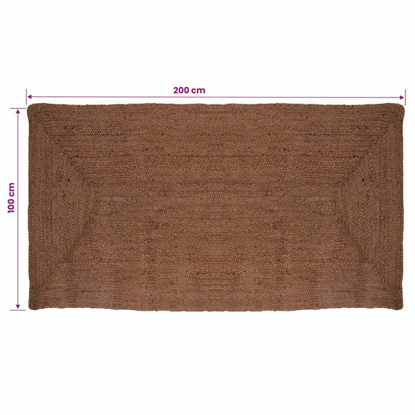 Alue Matto Harmaa 100 x 200 cm Juutti