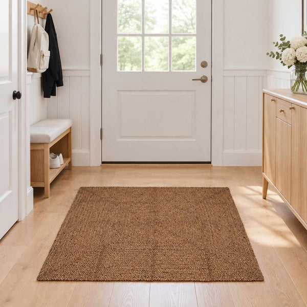 Alue Matto Harmaa 120 x 120 cm Juutti