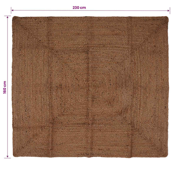 Alue Matto Harmaa 160 x 230 cm Juutti