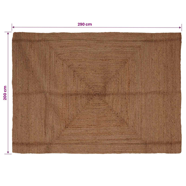 Alue Matto Harmaa 200 x 290 cm Juutti