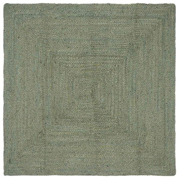 Alue Matto Oliivinvihreä 120 x 120 cm Juutti