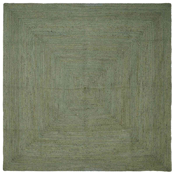 Alue Matto Oliivinvihreä 200 x 200 cm Juutti