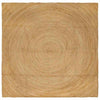 Alue matot Luonnollinen 240 x 240 cm Juutti