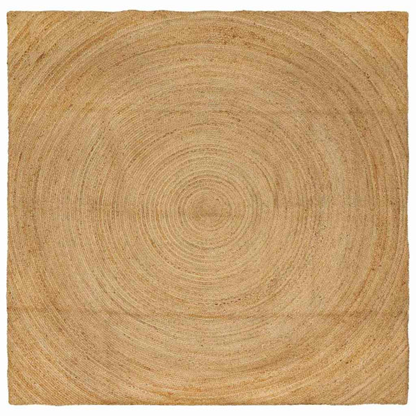 Alue matot Luonnollinen 240 x 240 cm Juutti