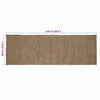 Alue matot Harmaa 60 x 250 cm Juutti